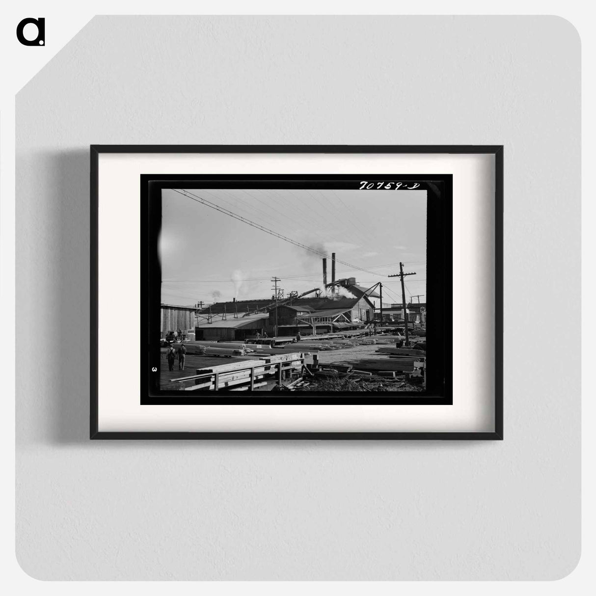 アートポスター-Sawmill, Tillamook, Oregon
- ラッセル リー Poster.