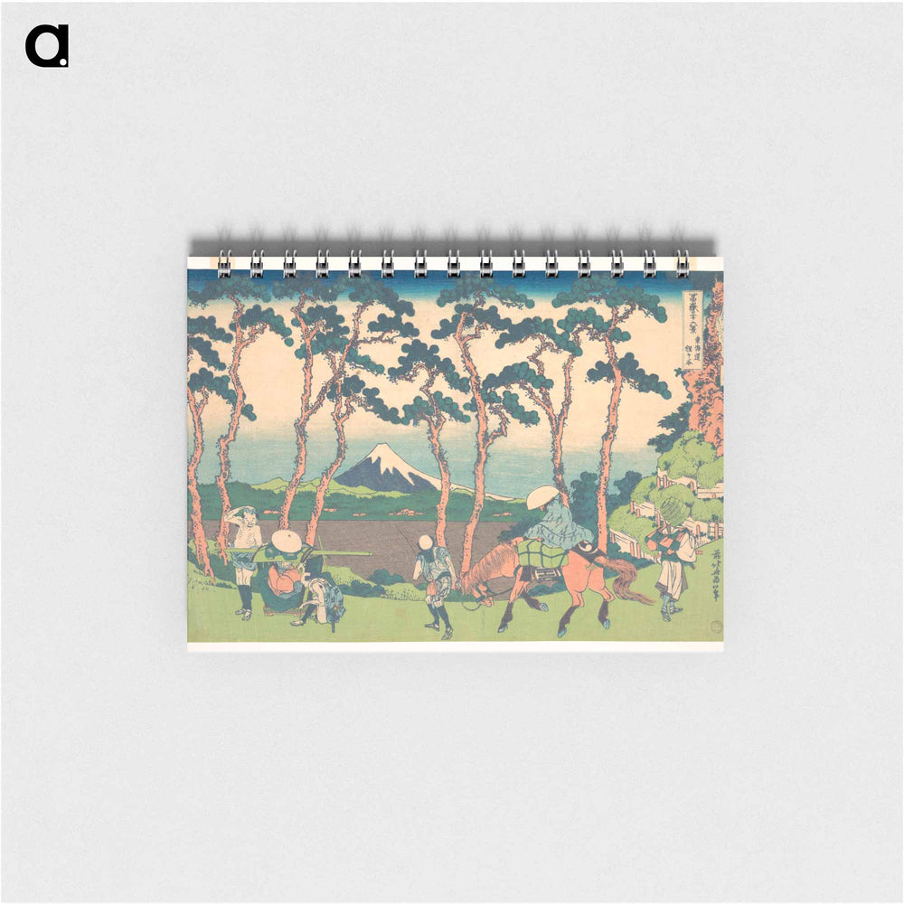 Hokusai's Hodogaya on the Tōkaidō - 葛飾 北斎 Memo.