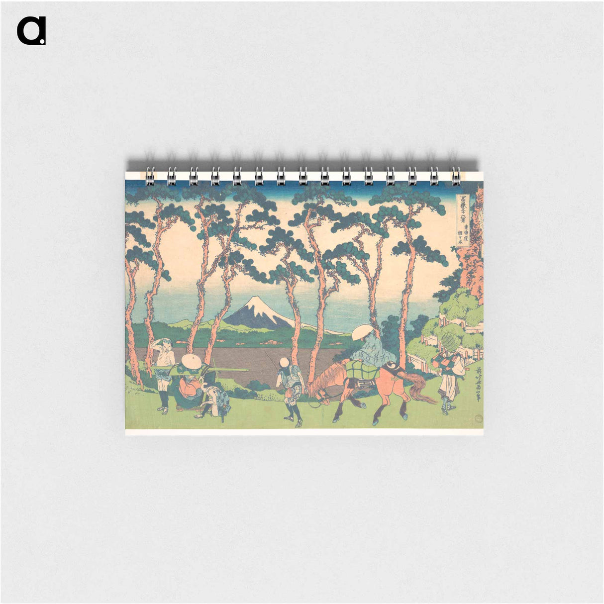 Hokusai's Hodogaya on the Tōkaidō - 葛飾 北斎 Memo.