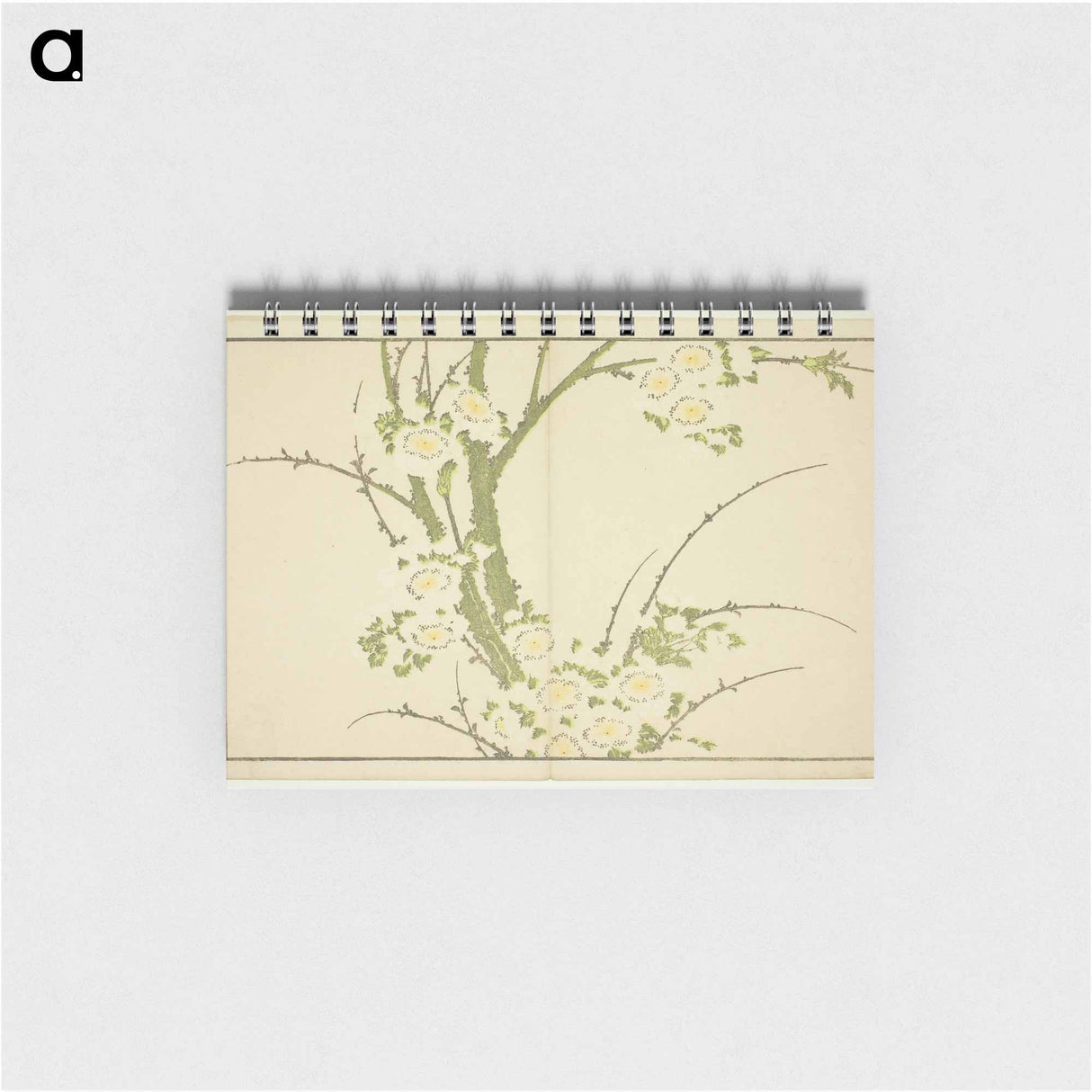 Hokusai's Flowers - 葛飾 北斎 Memo.