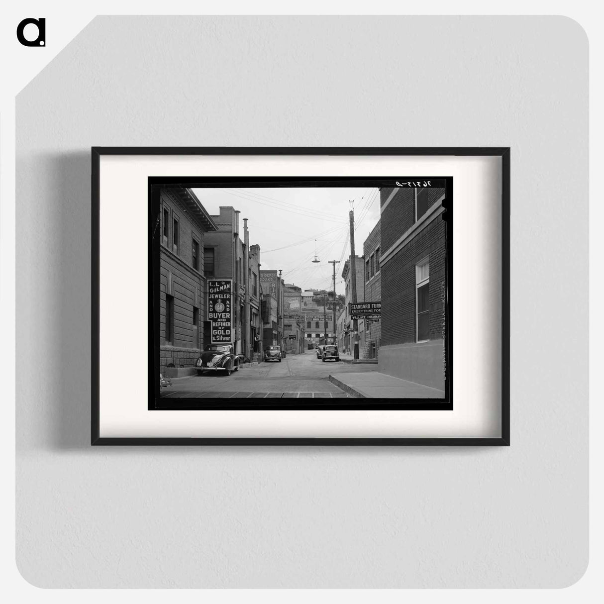 アートポスター-Bisbee Side Street
- ラッセル リー Poster.
