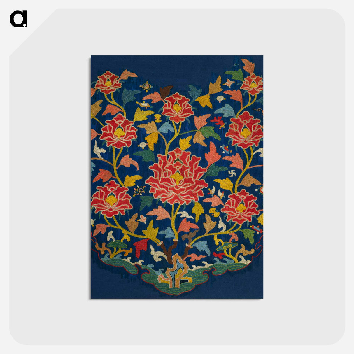 アートポストカード-Ocean, Rocks, and Peonies
- クリーブランド美術館 Postcard.