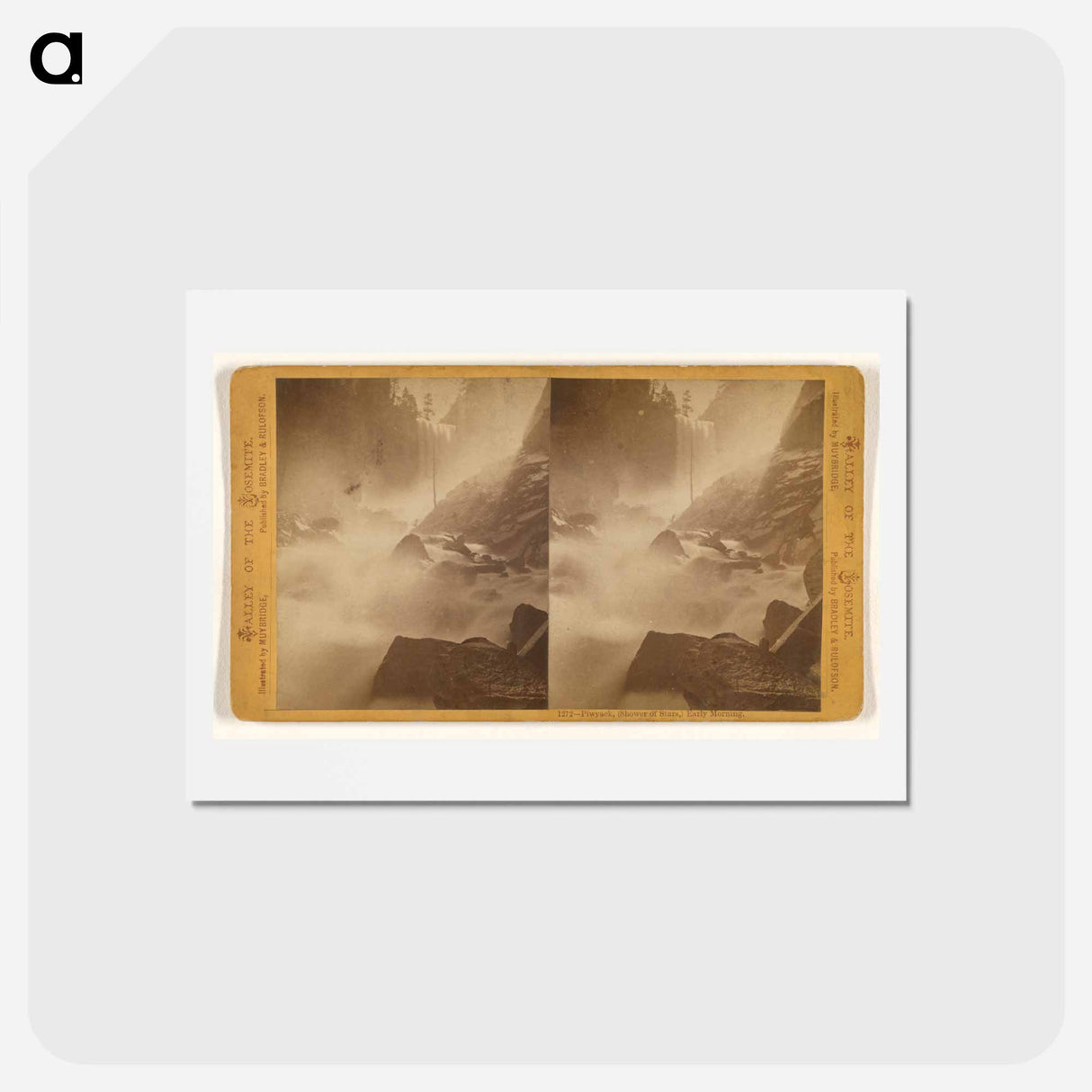 アートポストカード-Piwyack (Shower of Stars), Early Morning
- エドワード マイブリッジ Postcard.