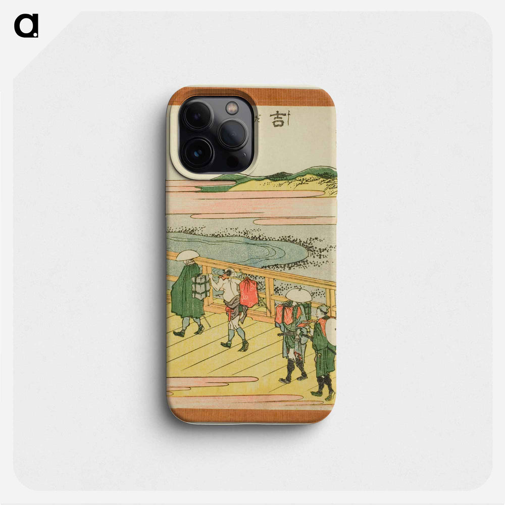 Yoshida - Katsushika Hokusai Phone Case.