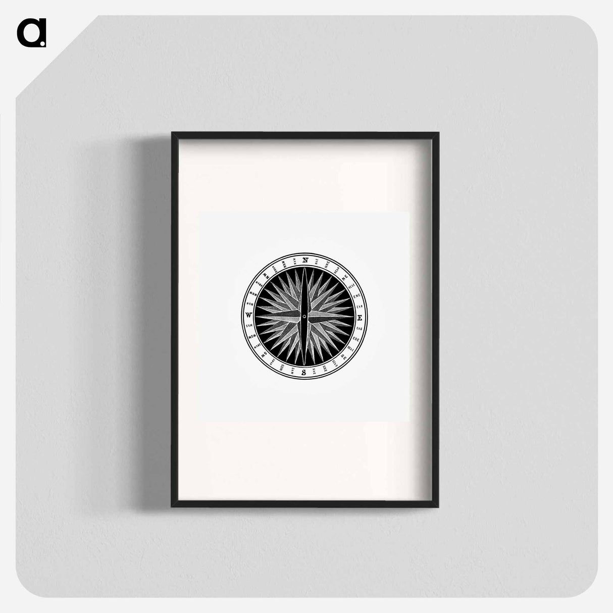 アートポスター-Compass from Object Lessons In Geography
- 大英図書館 Poster.