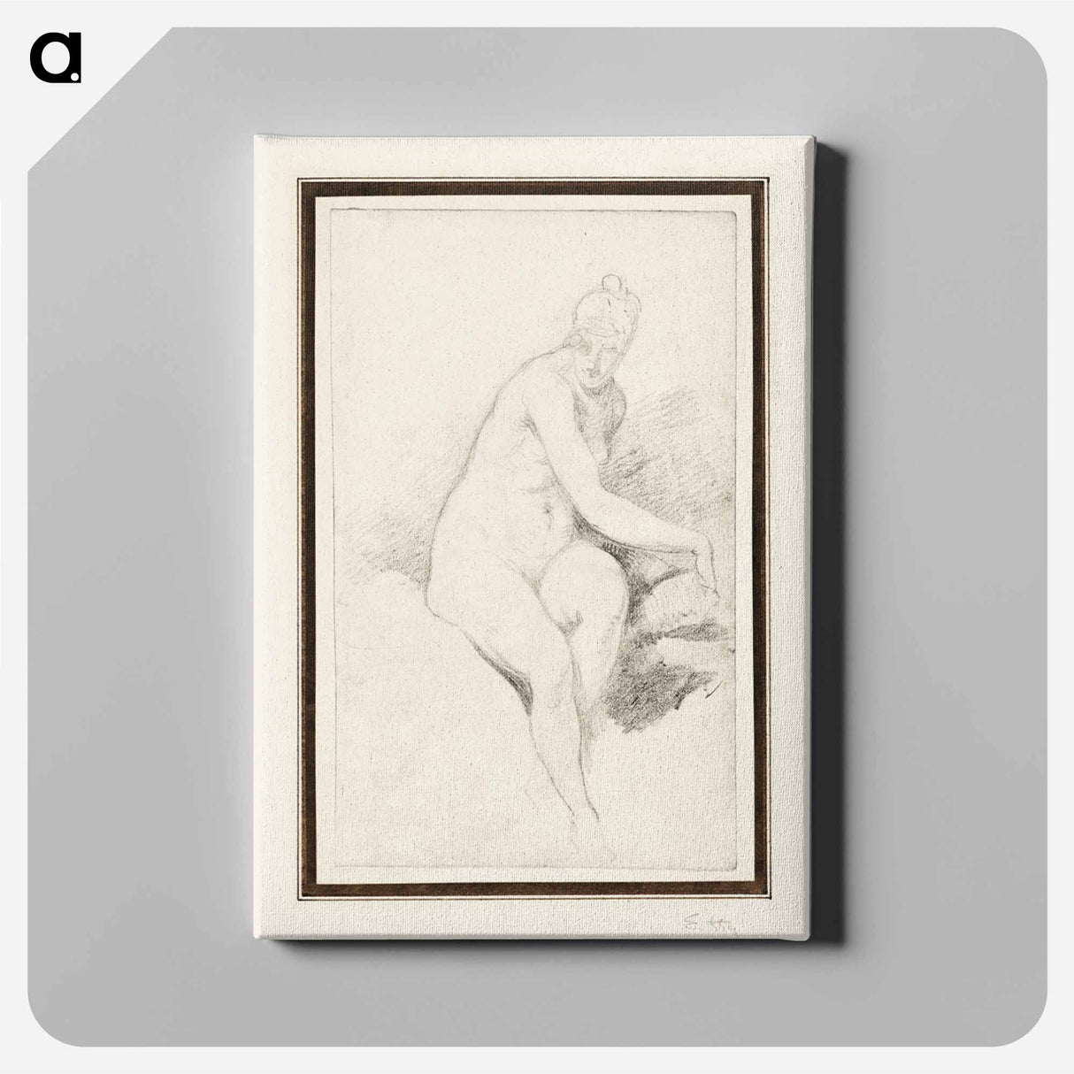 アートパネル-Seated Nude
- クリーブランド美術館 Canvas.