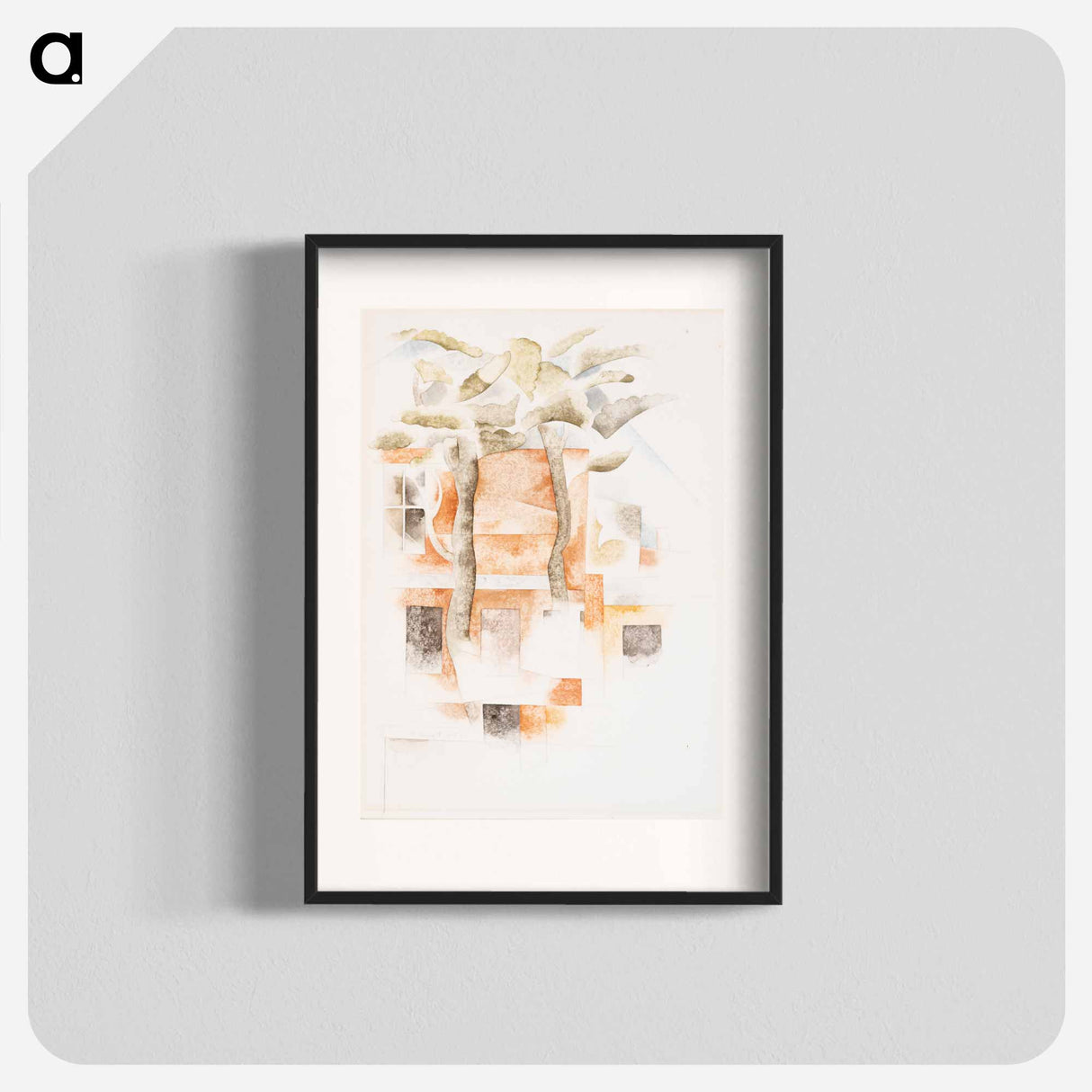 アートポスター-Bermuda: Houses Seen Through Trees
- バーンズ・コレクション Poster.