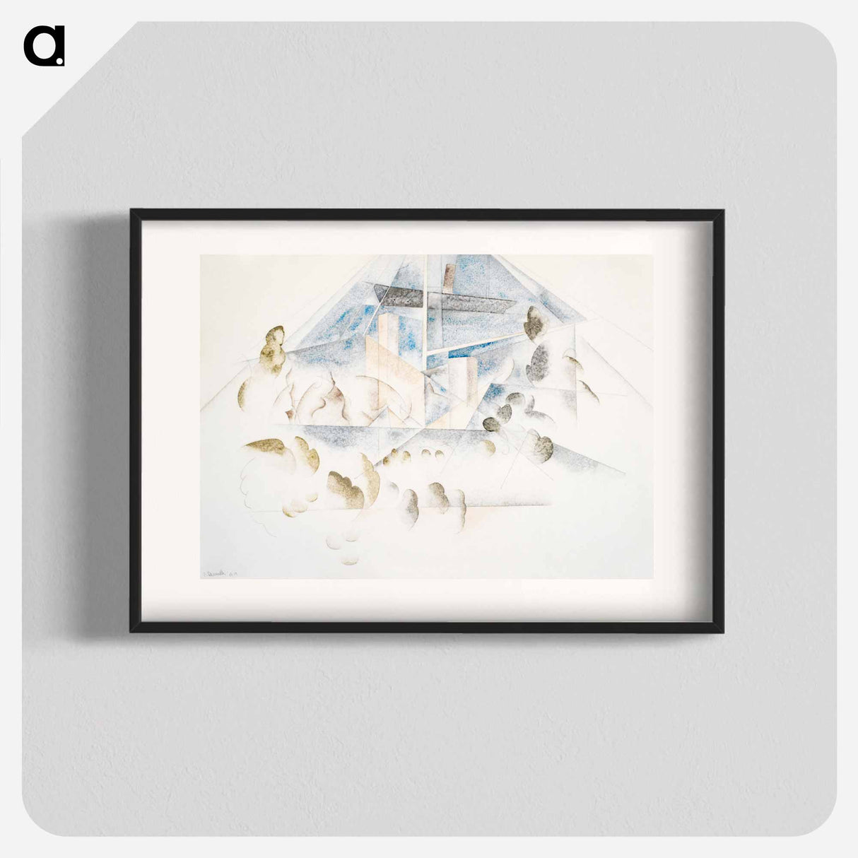 アートポスター-Bermuda, Masts and Foliage
- バーンズ・コレクション Poster.