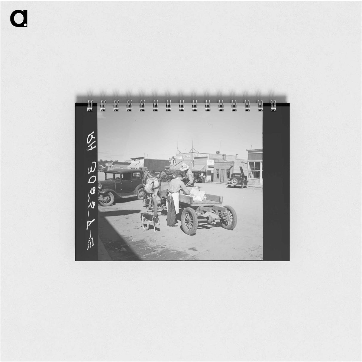 アートメモ帳-Mules in Eufaula
- ラッセル リー Memo.