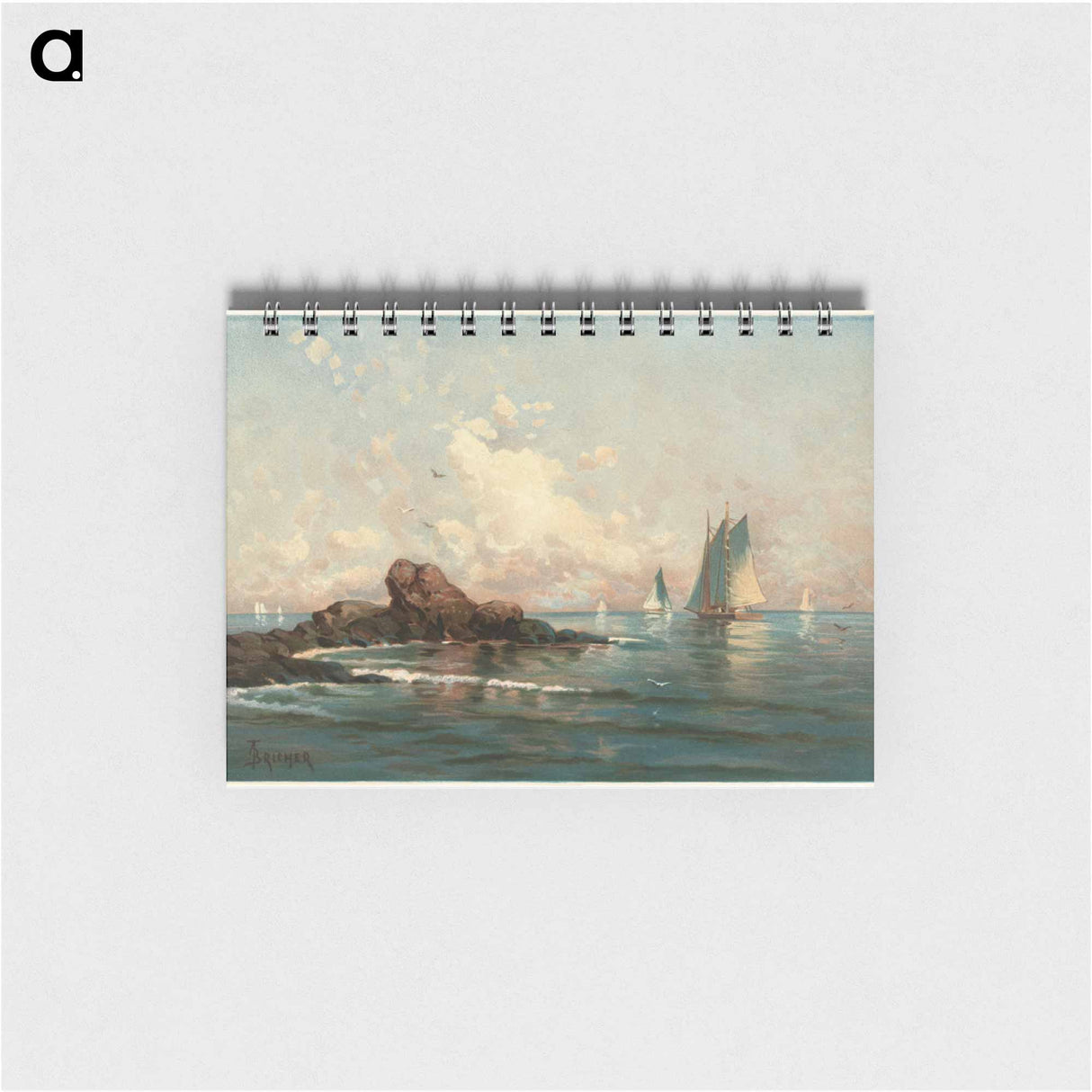 アートメモ帳-Calm Morning, Scituate
- ボストン公共図書館 Memo.