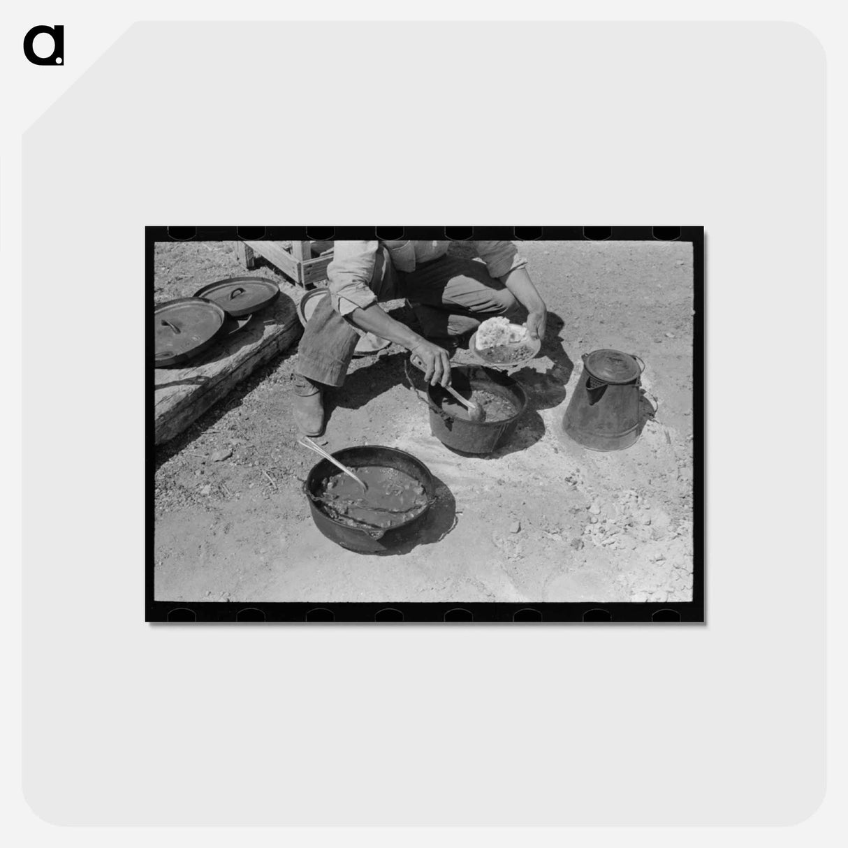アートポストカード-Noonday Chili
- ラッセル リー Postcard.