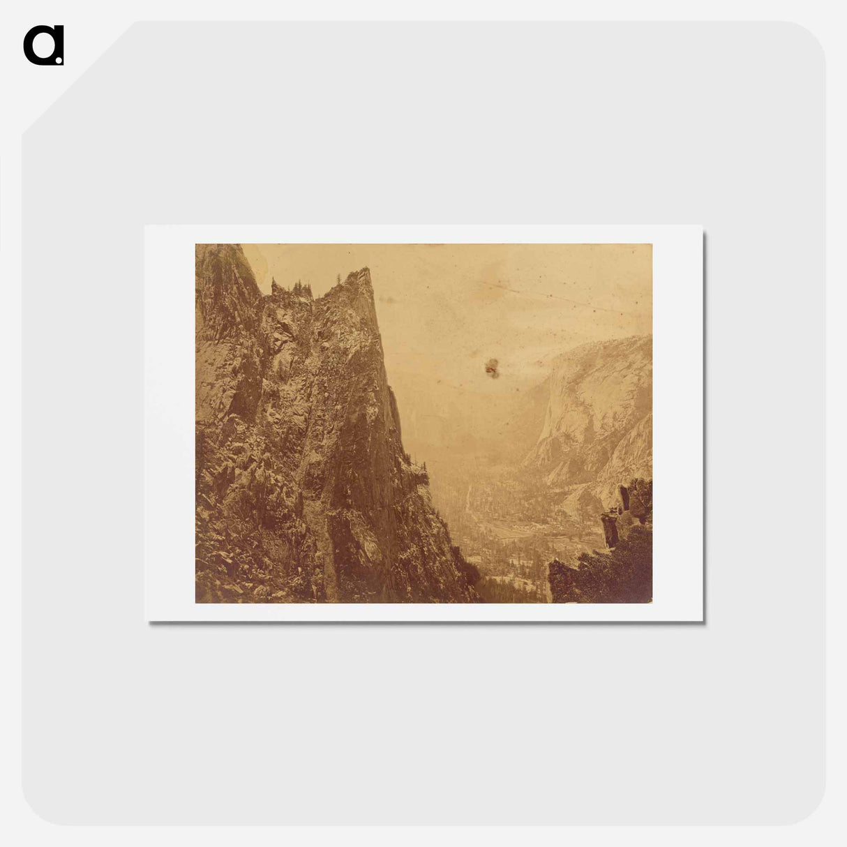 アートポストカード-Valley of the Yosemite, from Union Point
- エドワード マイブリッジ Postcard.