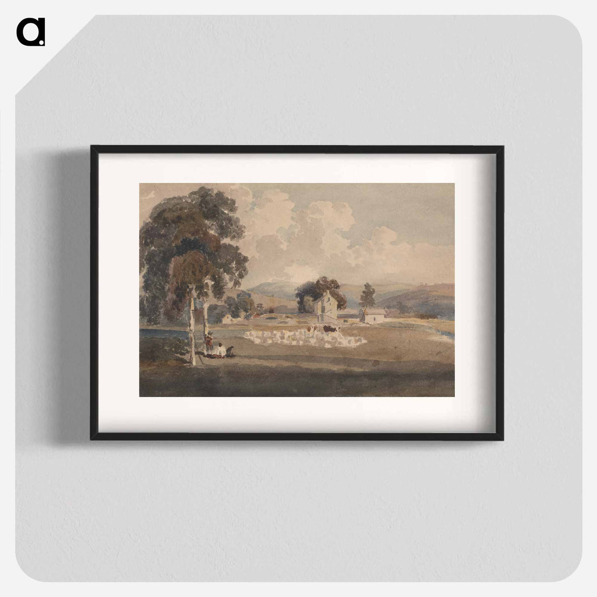 アートポスター-A Yorkshire Farm
- イェール大学アートギャラリー Poster.