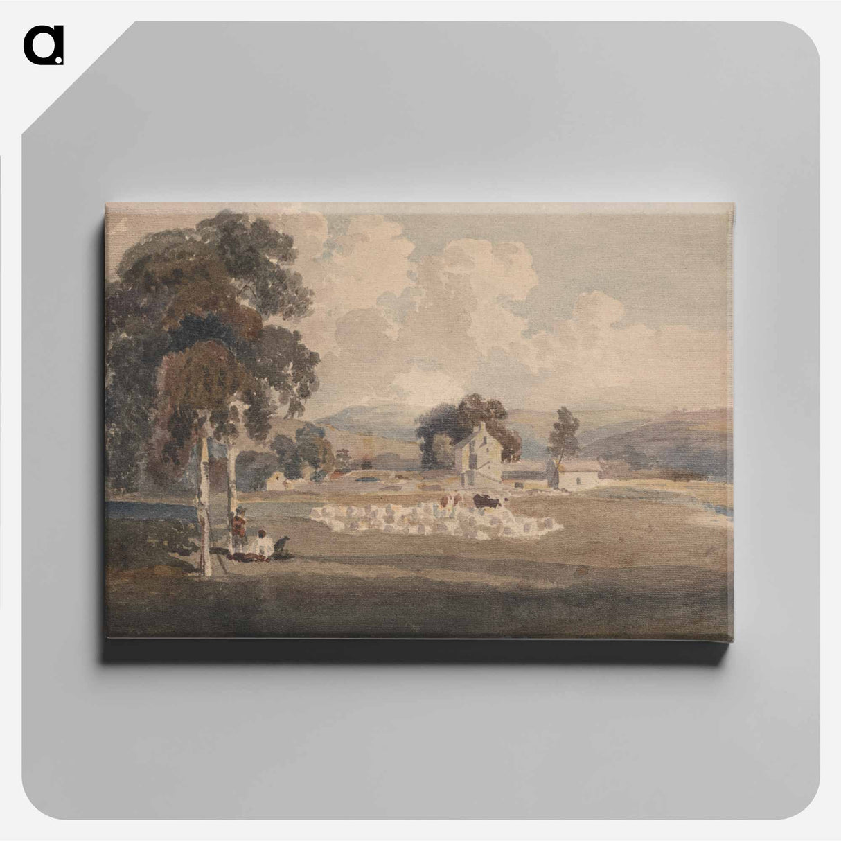 アートパネル-A Yorkshire Farm
- イェール大学アートギャラリー Canvas.