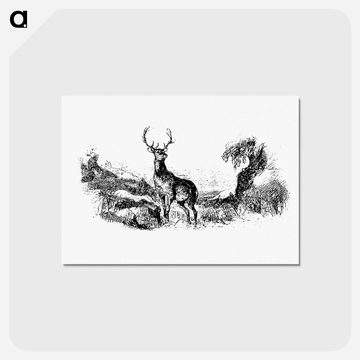 アートポストカード-Wild Deer
- 大英図書館 Postcard.