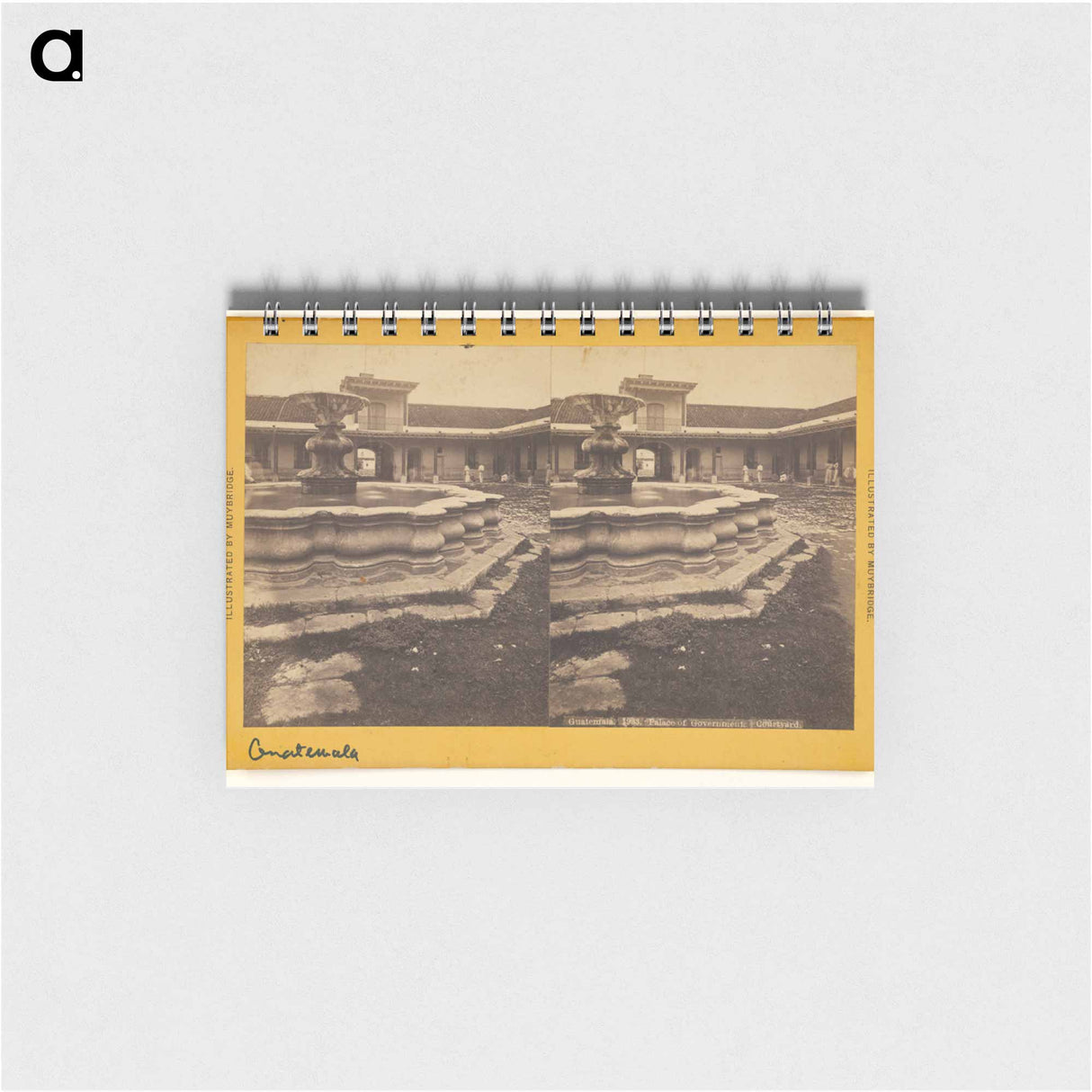 アートメモ帳-Guatemala, Palace of Government. Courtyard
- エドワード マイブリッジ Memo.