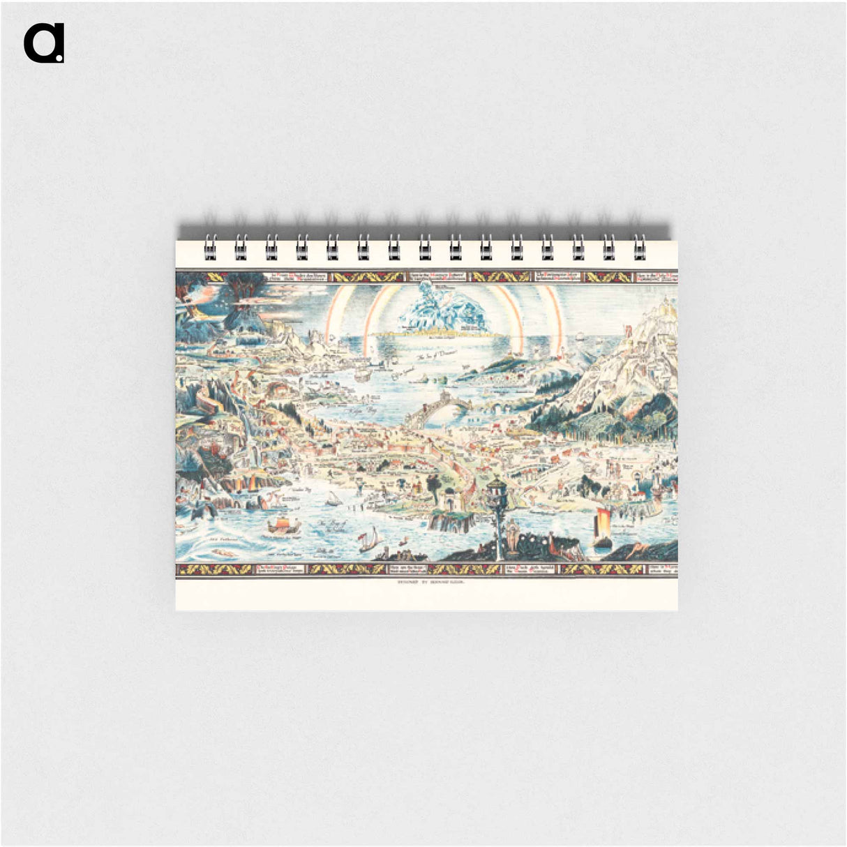 アートメモ帳-An Ancient Map of Fairyland
- ボストン公共図書館 Memo.
