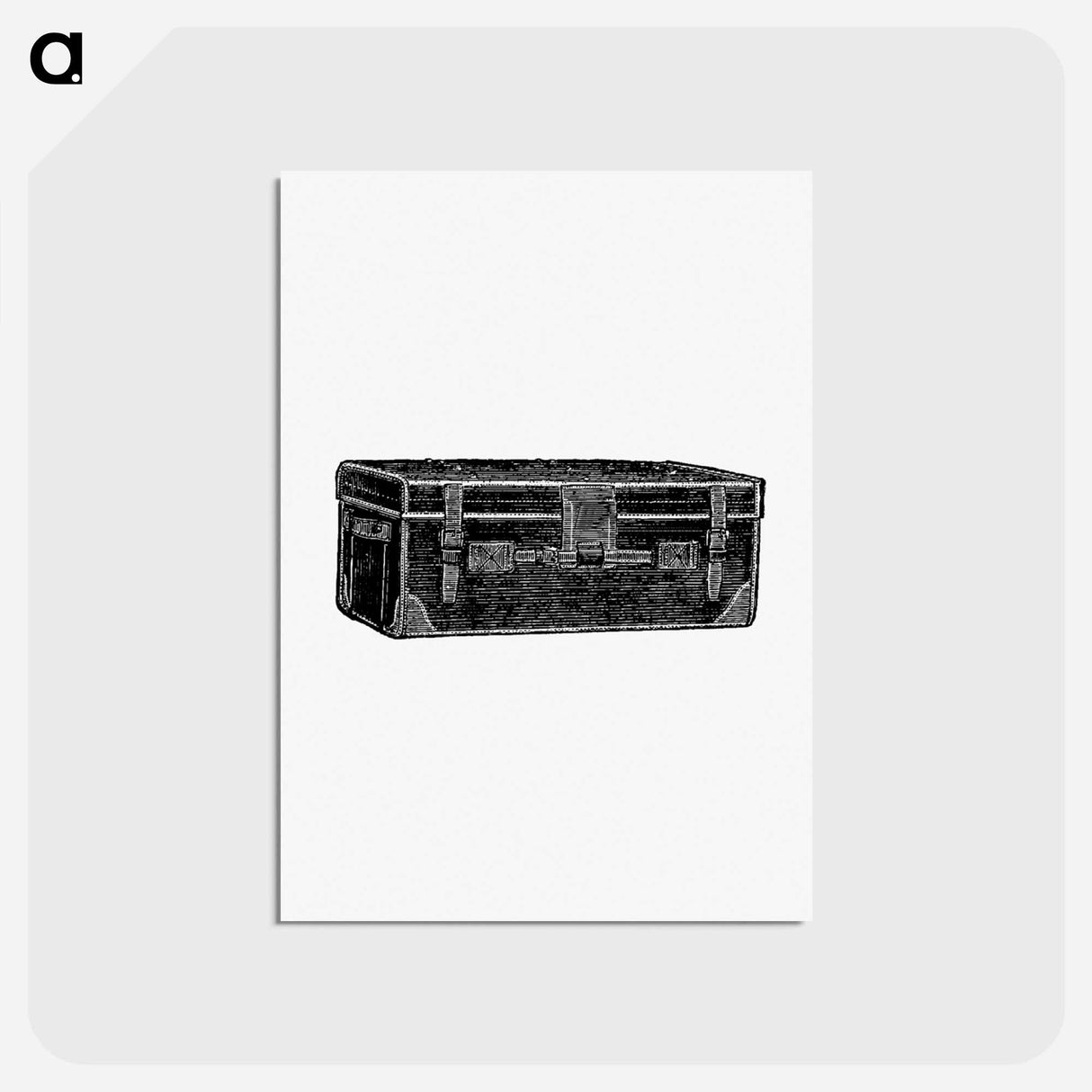 アートポストカード-Chest Box from Greater Bristol
- 大英図書館 Postcard.