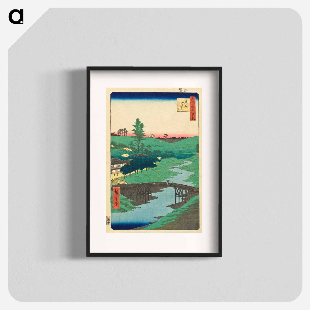 アートポスター-Furukawa River, Hiroo
- 歌川 広重 Poster.