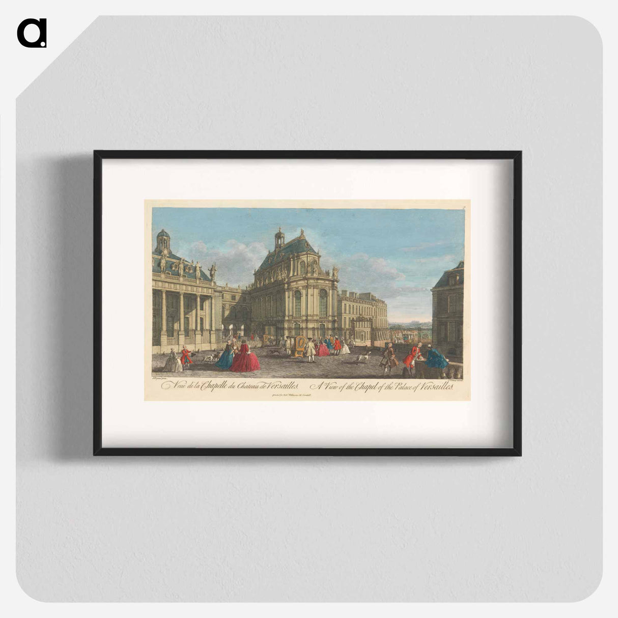 アートポスター-A View of the Chapel of the Palace of Versailles
- イェール大学アートギャラリー Poster.