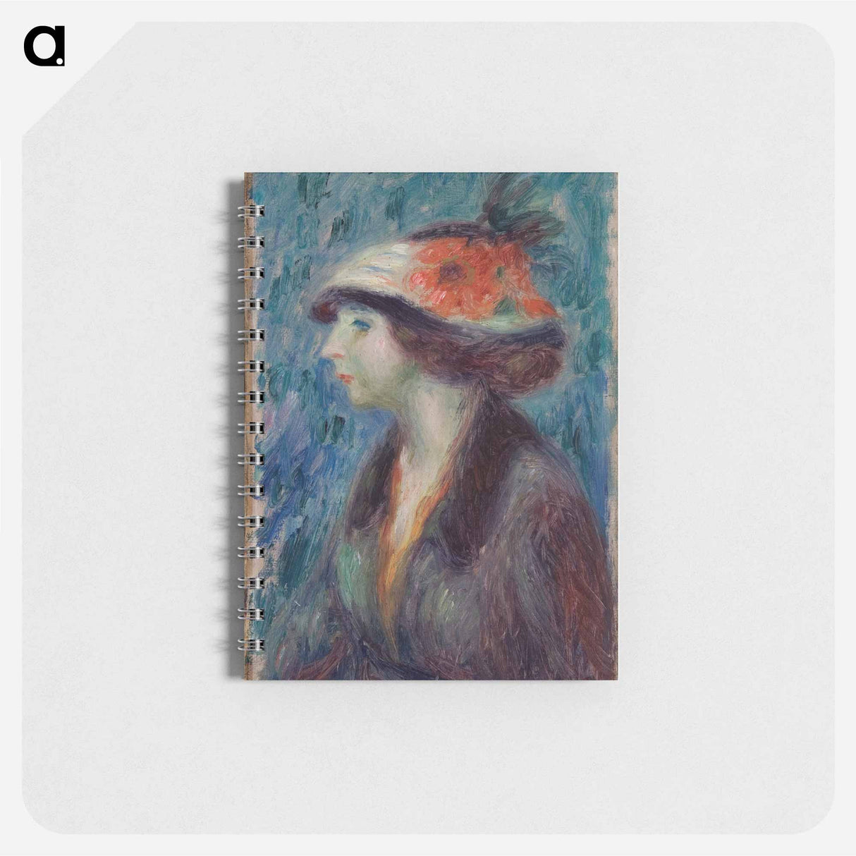 アートメモ帳-Girl with Flowered Hat
- バーンズ・コレクション Memo.