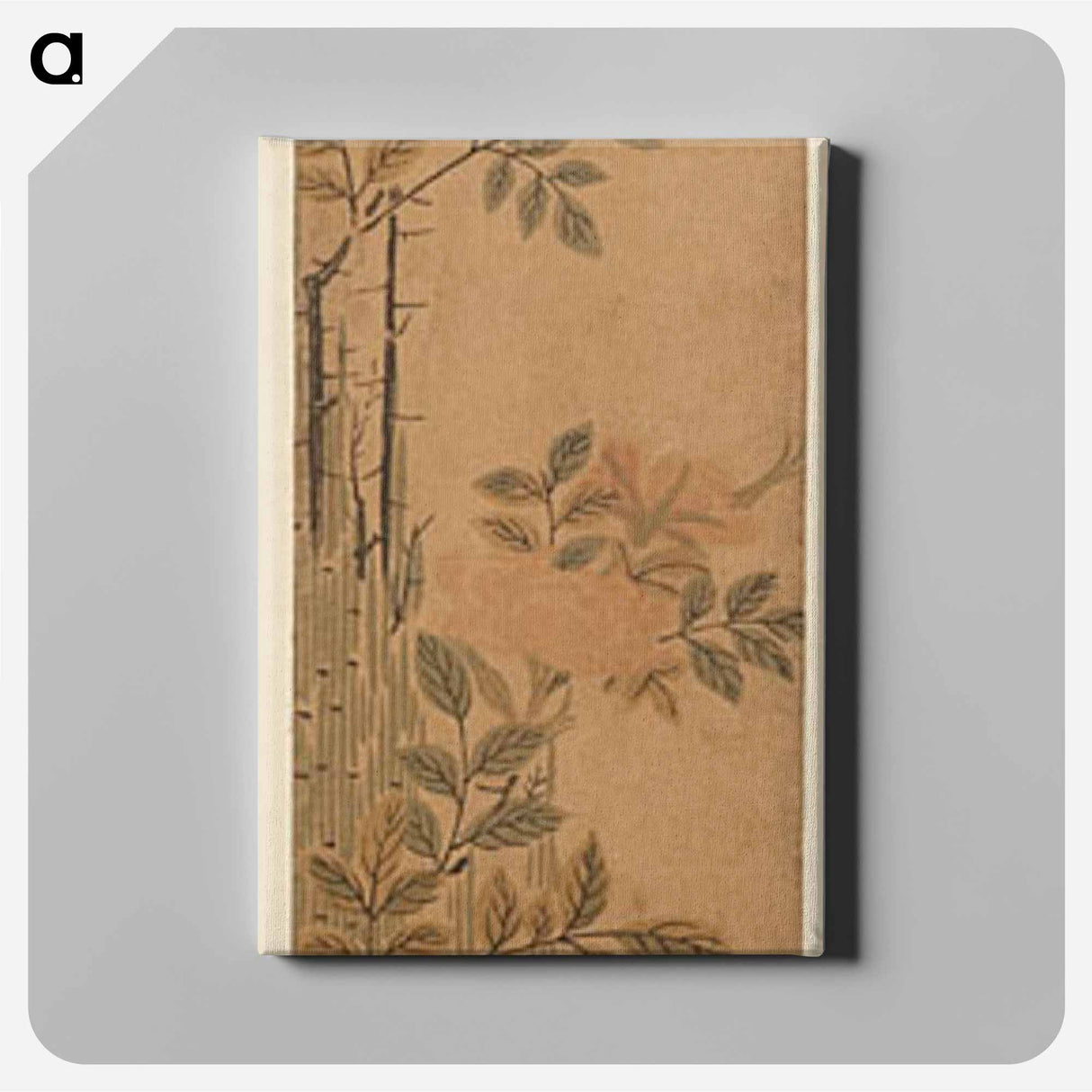 Hares and Roses - 葛飾 北斎 Canvas.