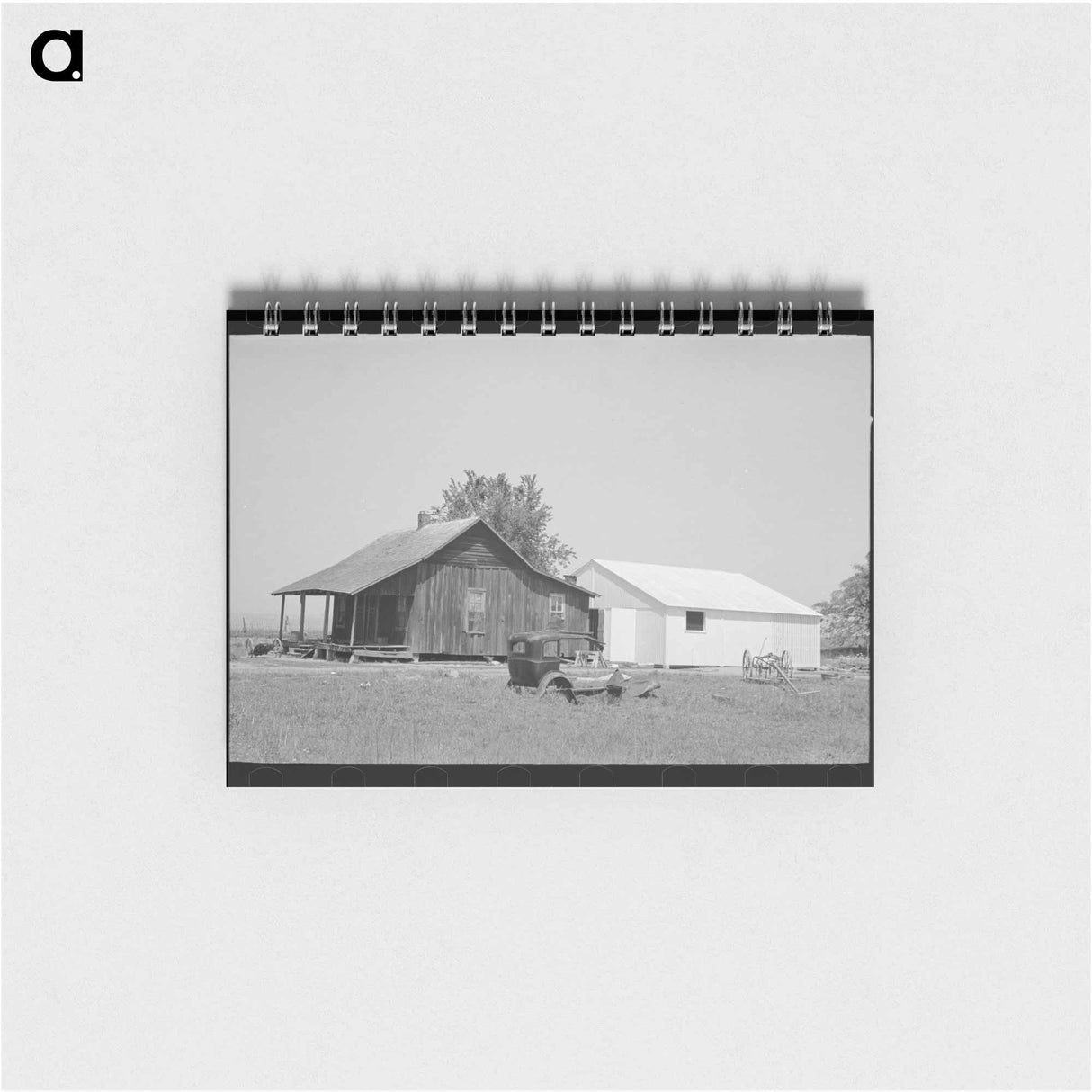 アートメモ帳-Greased Pig Race
- ラッセル リー Memo.