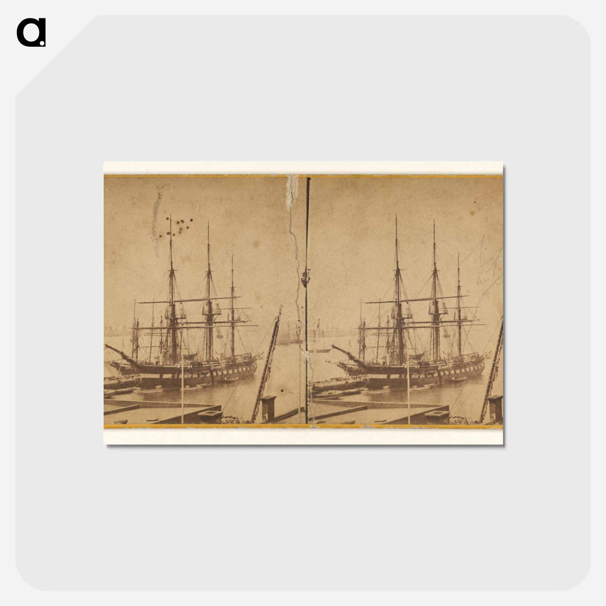 アートポストカード-New York Harbor
- エドワード マイブリッジ Postcard.