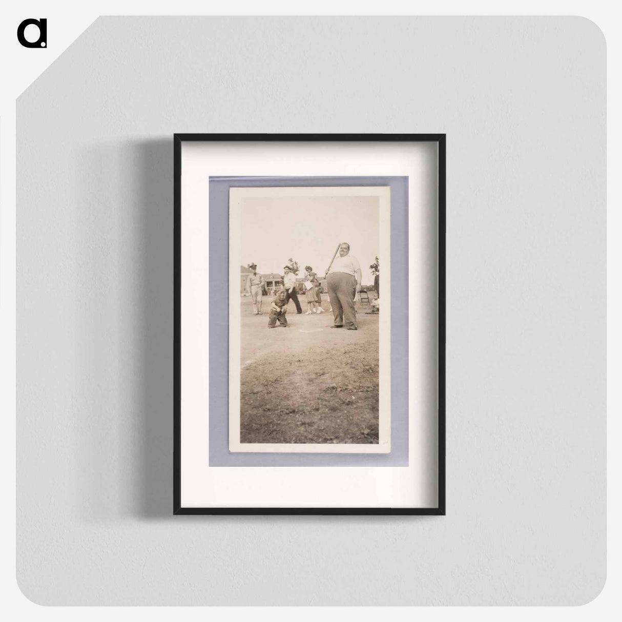 アートポスター-Baseball Game at Home Plate
- セントルイス美術館 Poster.