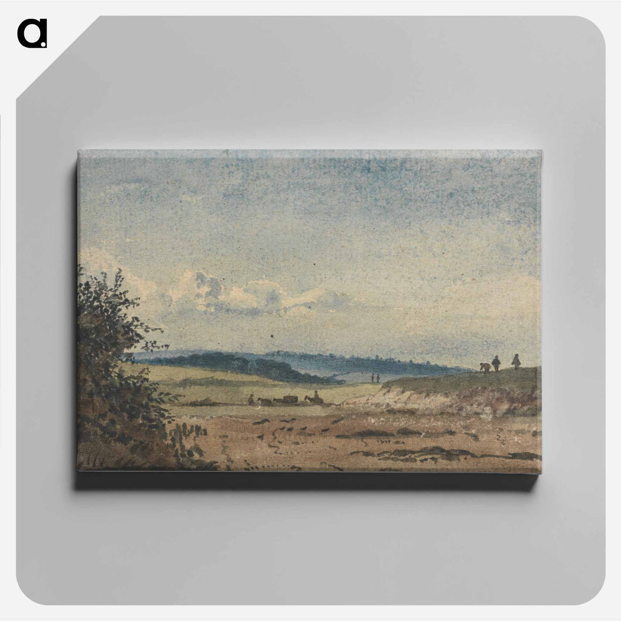 アートパネル-Landscape With Figures and a Wagon
- イェール大学アートギャラリー Canvas.