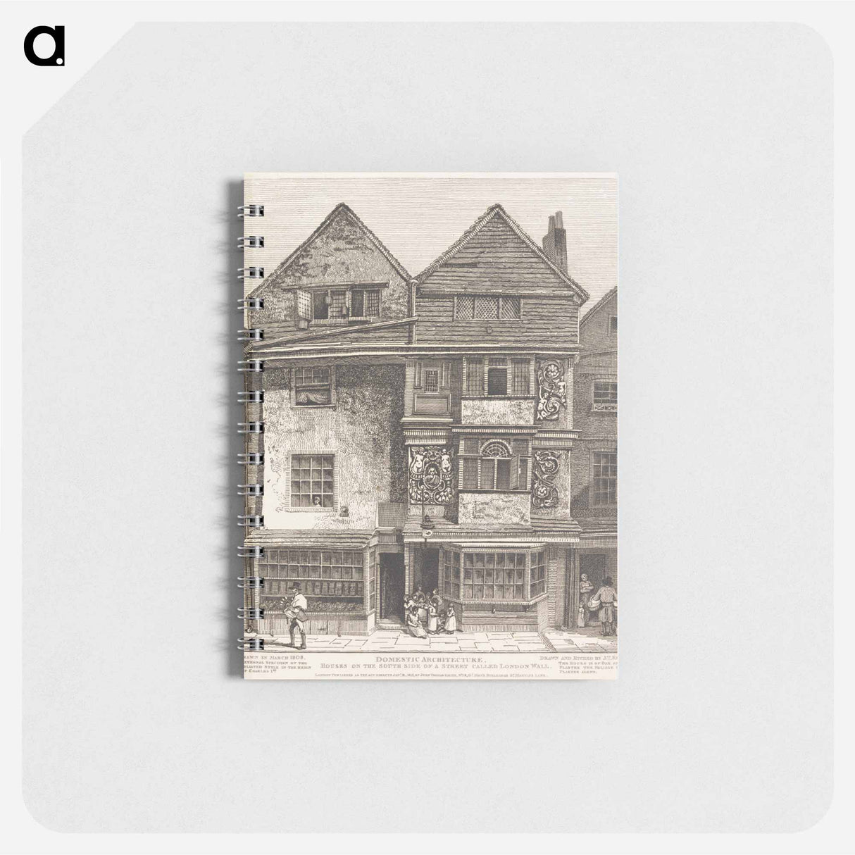 アートメモ帳-Houses on the South Side of a Street called London Wall
- イェール大学アートギャラリー Memo.