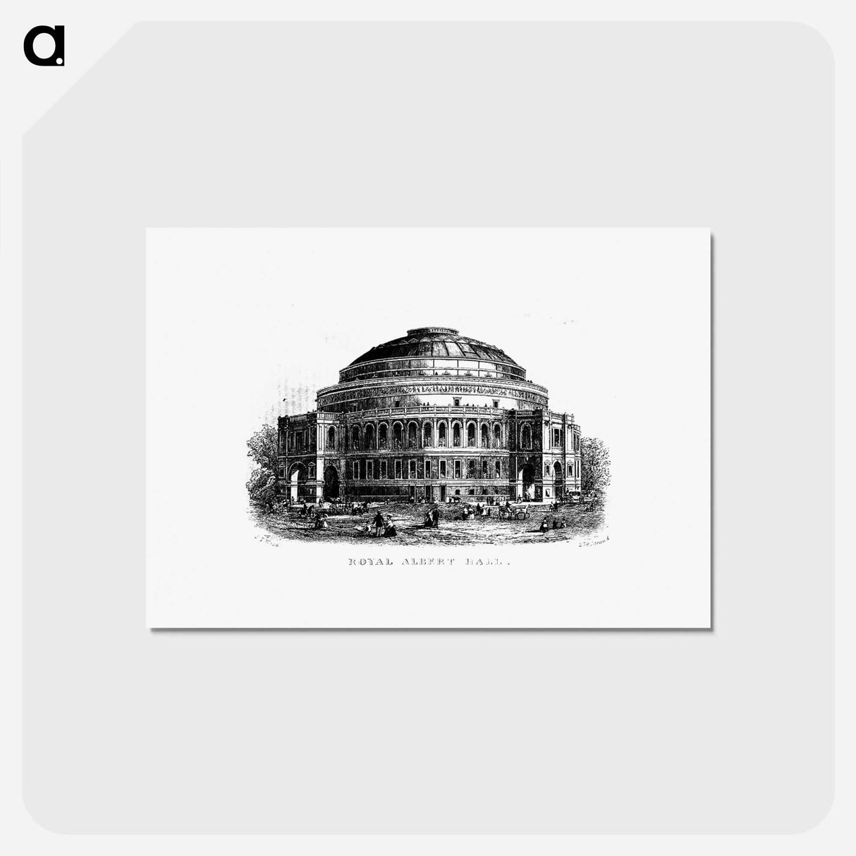 アートポストカード-Royal Albert Hall, London: A Trade Guide
- 大英図書館 Postcard.