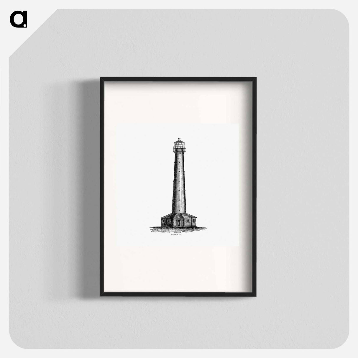 アートポスター-Lobos Cay from Circular Relating to Lighthouses, Lightships, Buoys, and Beacons
- 大英図書館 Poster.