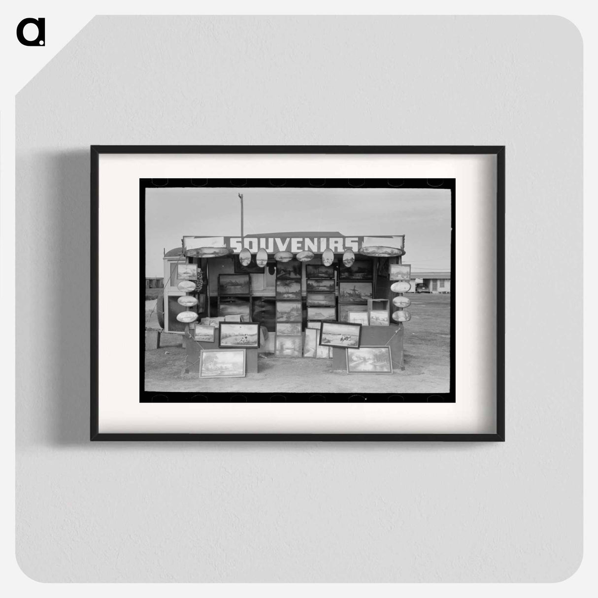 アートポスター-Buckeye Painter Souvenir Stand
- ラッセル リー Poster.