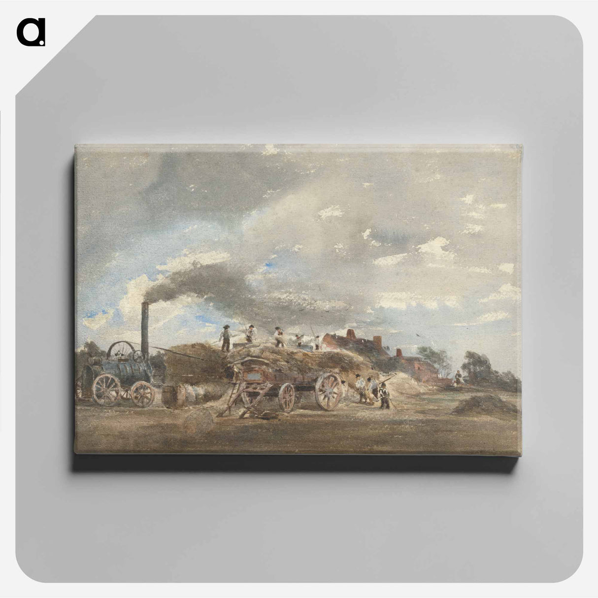 アートパネル-Threshing Corn
- イェール大学アートギャラリー Canvas.