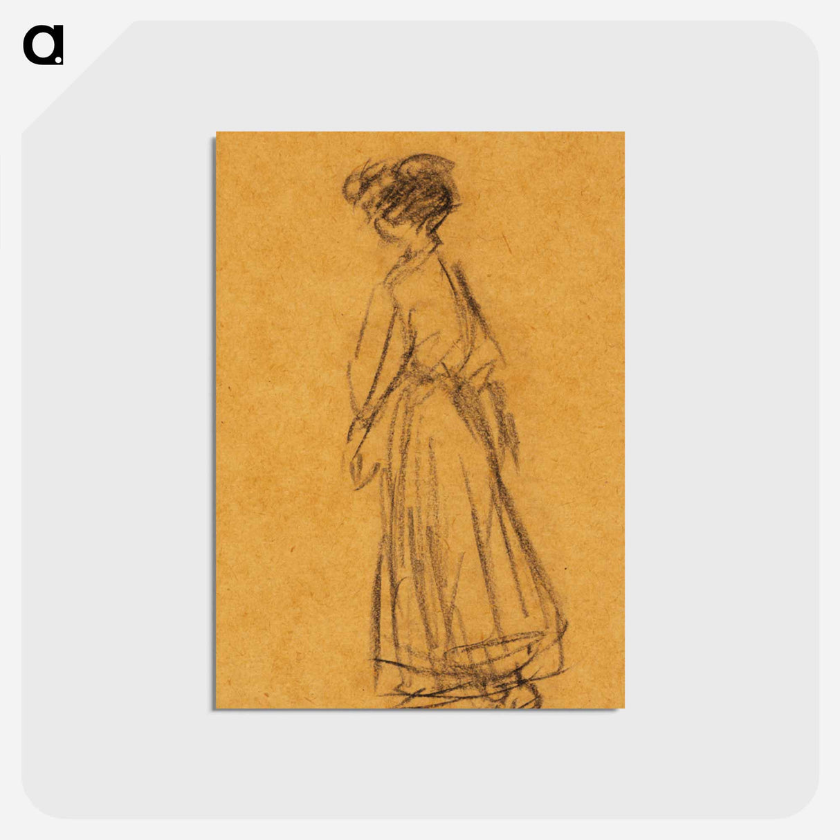 アートポストカード-Woman Walking
- バーンズ・コレクション Postcard.