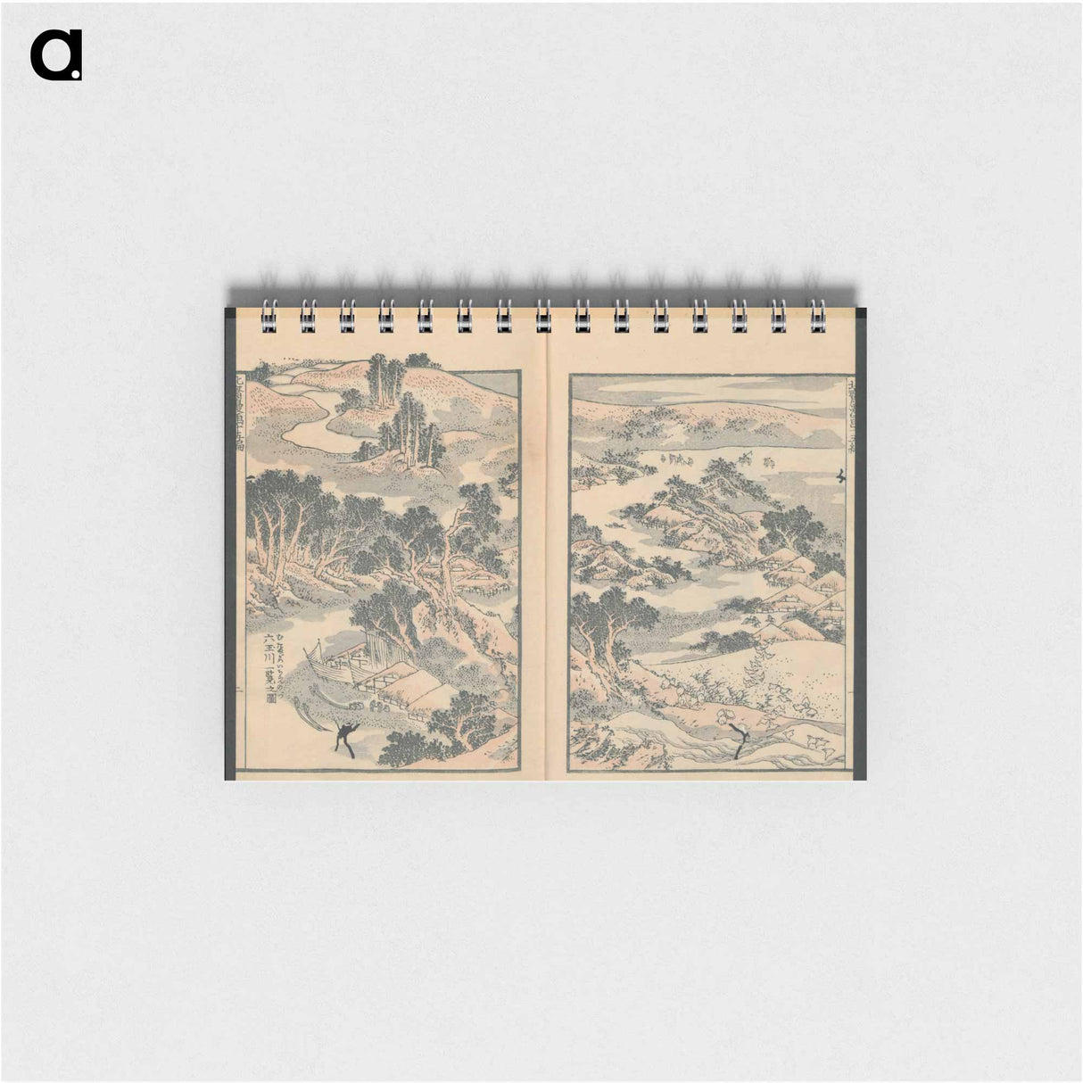 Hokusai's Transmitting the Spirit, Revealing the Form of Things: Hokusai Sketchbooks, volume 15 - 葛飾 北斎 Memo.
