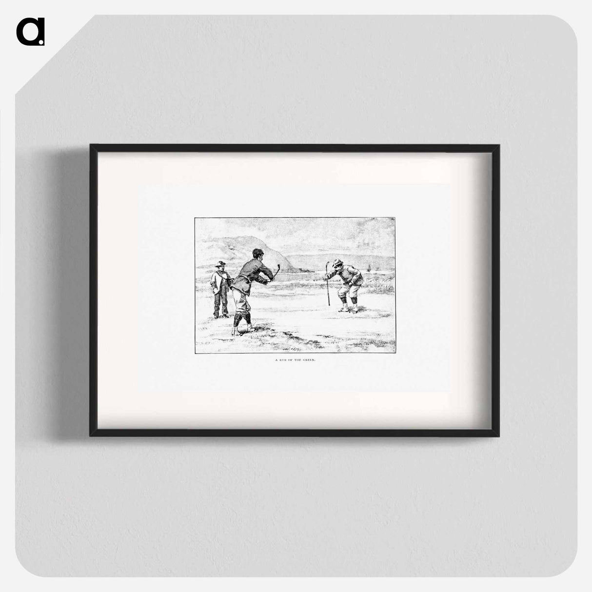 アートポスター-Vintage Golfers from Won at the Last Hole
- 大英図書館 Poster.
