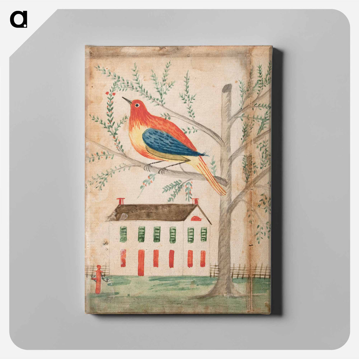アートパネル-House and Bird on a Tree
- バーンズ・コレクション Canvas.