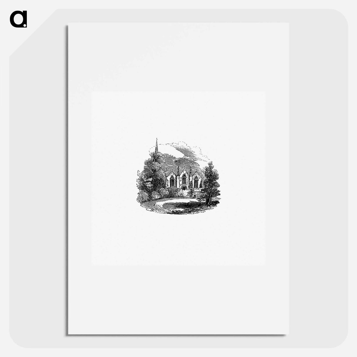 アートポスター-Ledbury Church
- 大英図書館 Poster.