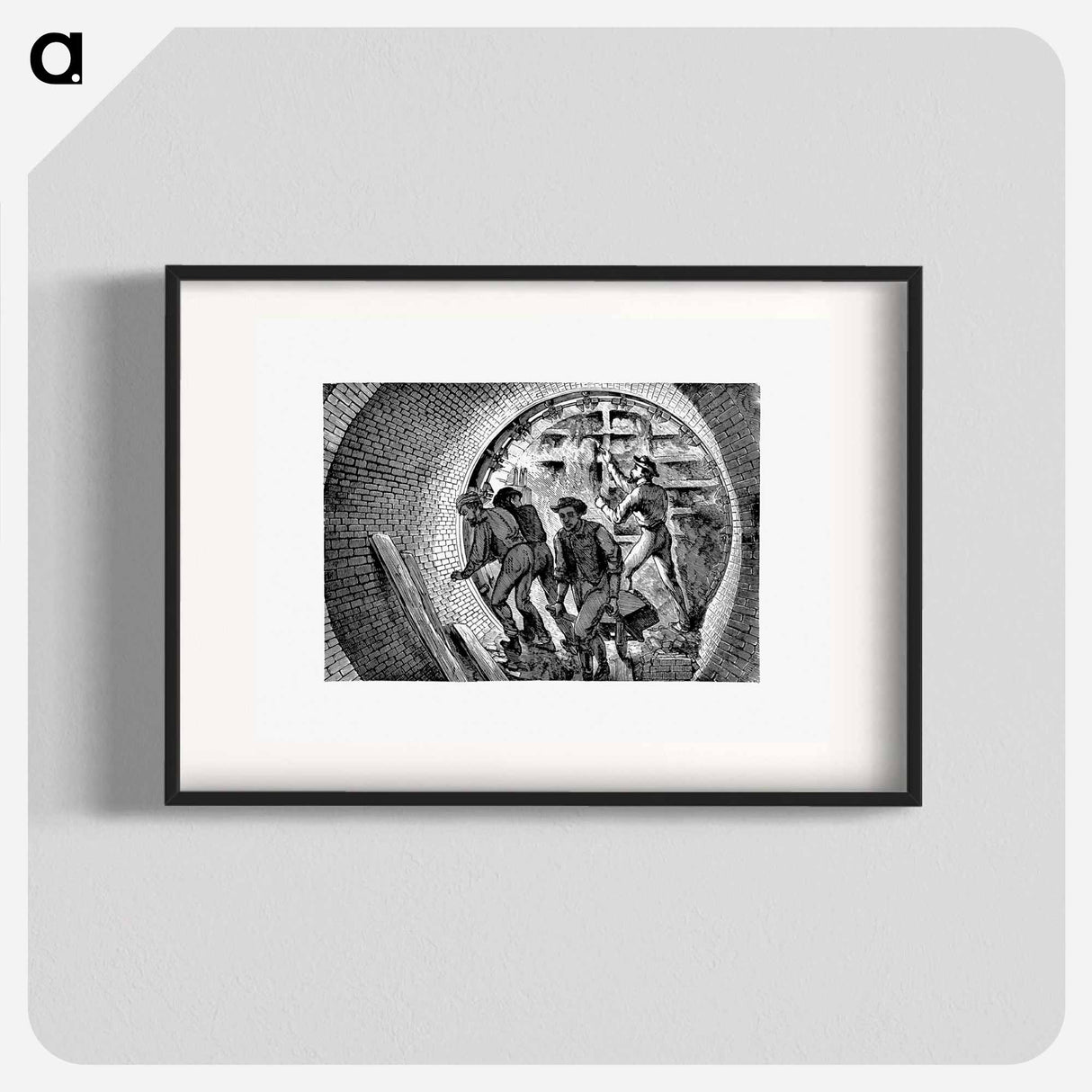 アートポスター-Life Below the Surface: Incidents and Anecdotes Beyond the Light of Day, Startling Adventures.. Mines, and the Mode of Working Them
- 大英図書館 Poster.