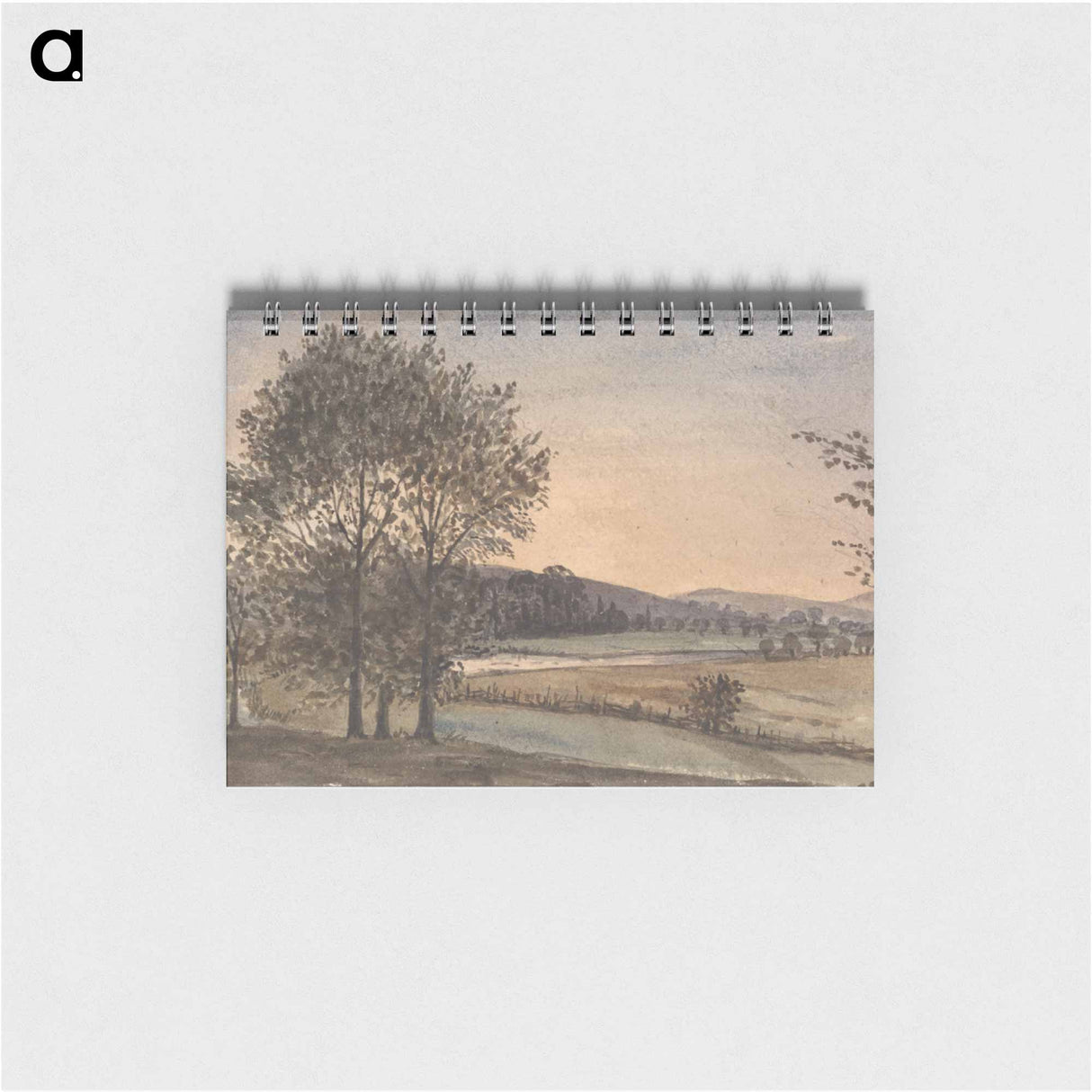 アートメモ帳-Landscape with Trees; a River in the Background
- イェール大学アートギャラリー Memo.
