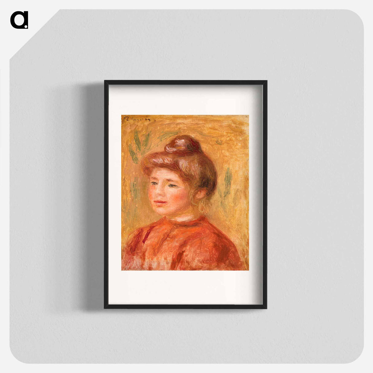 アートポスター-Bust of Woman in Red
- バーンズ・コレクション Poster.