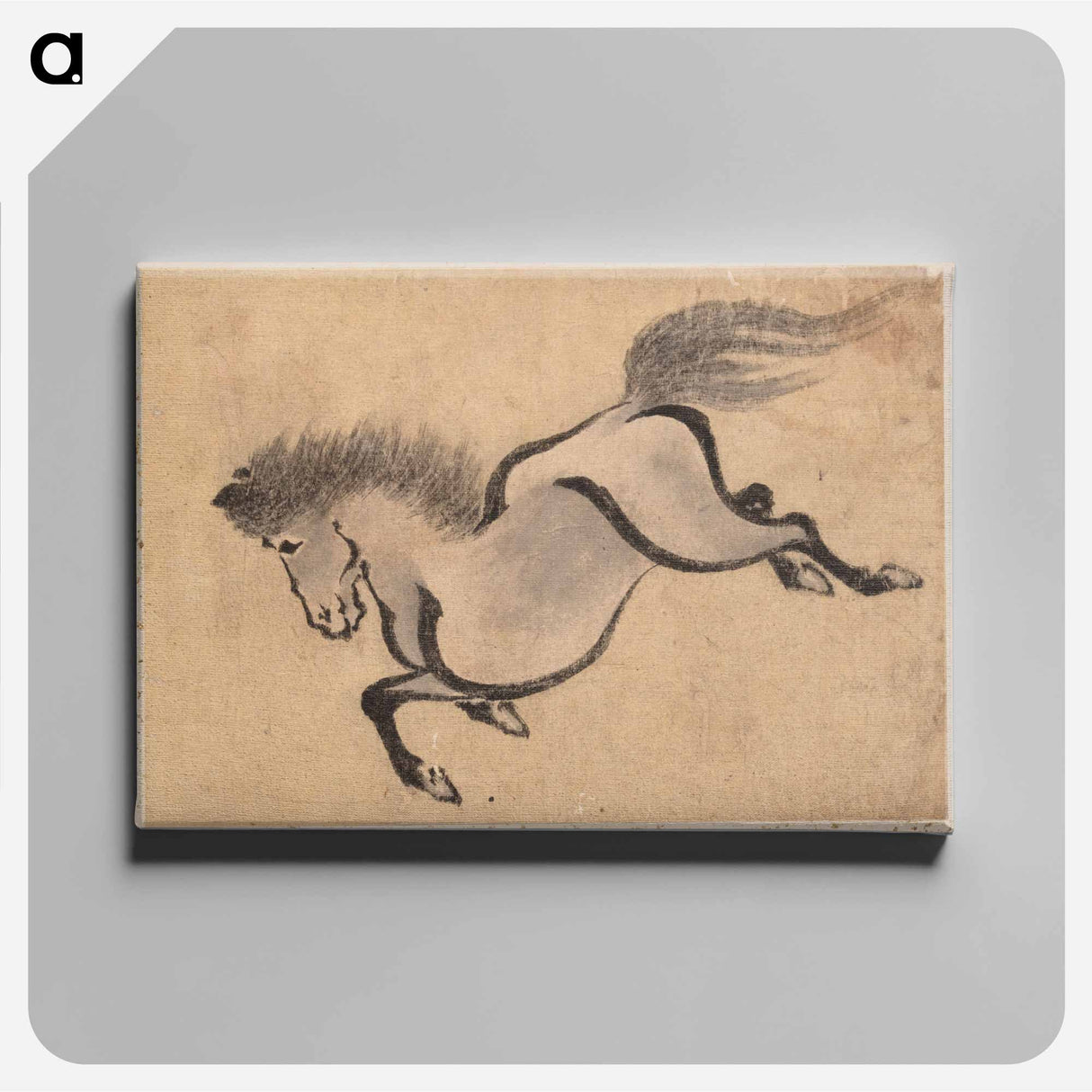 アートパネル-Album of Sketches by Katsushika Hokusai and His Disciples - 葛飾 北斎 Canvas.