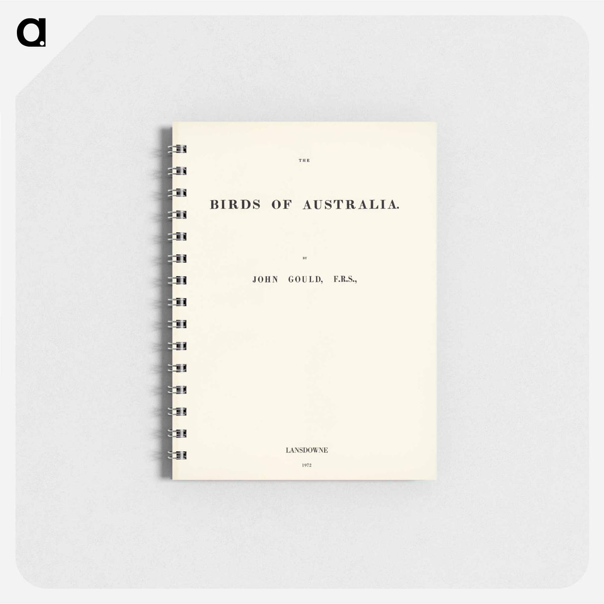 アートメモ帳-Birds of Australia
- ジョン グールド Memo.