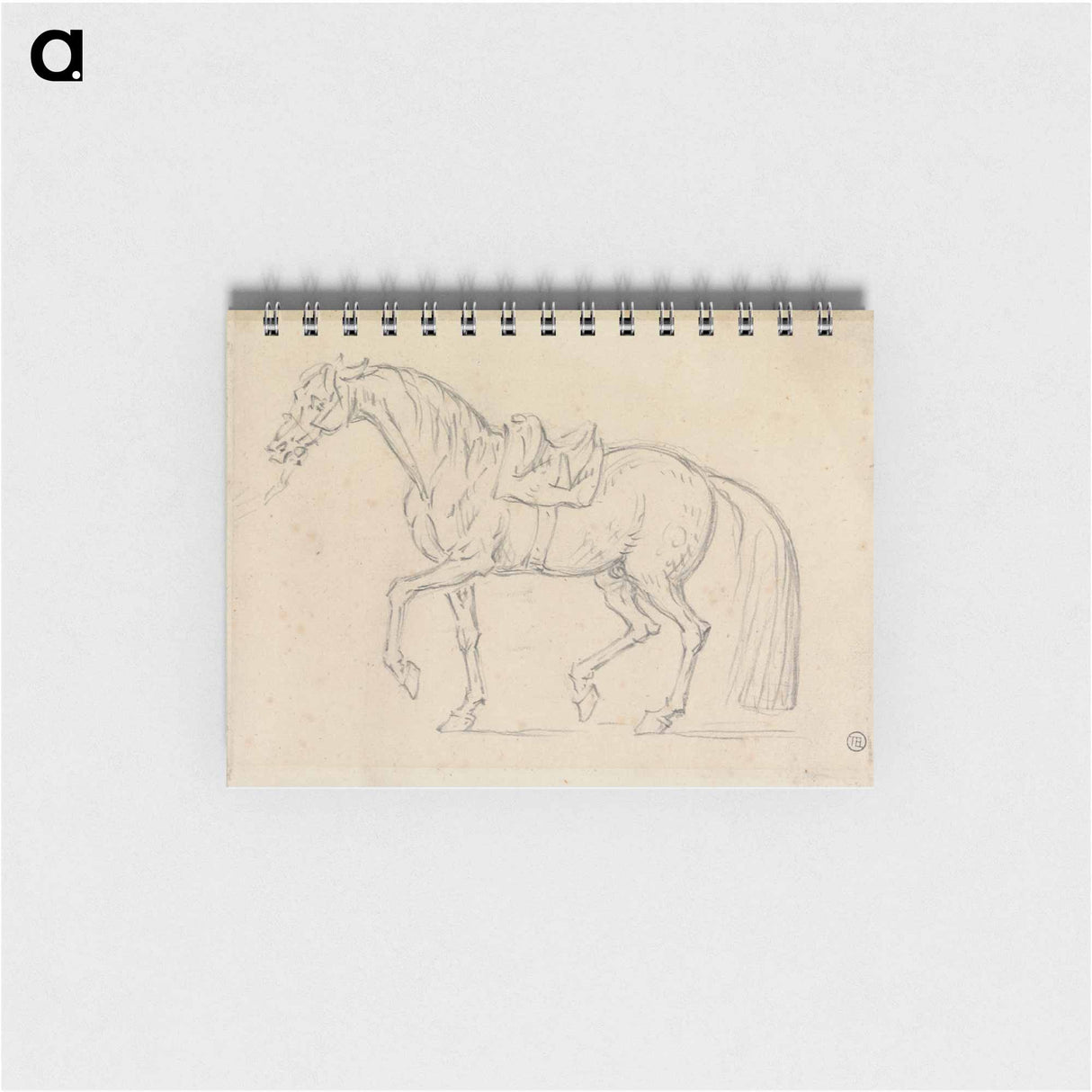 アートメモ帳-Saddled Horse, Walking to Left
- イェール大学アートギャラリー Memo.