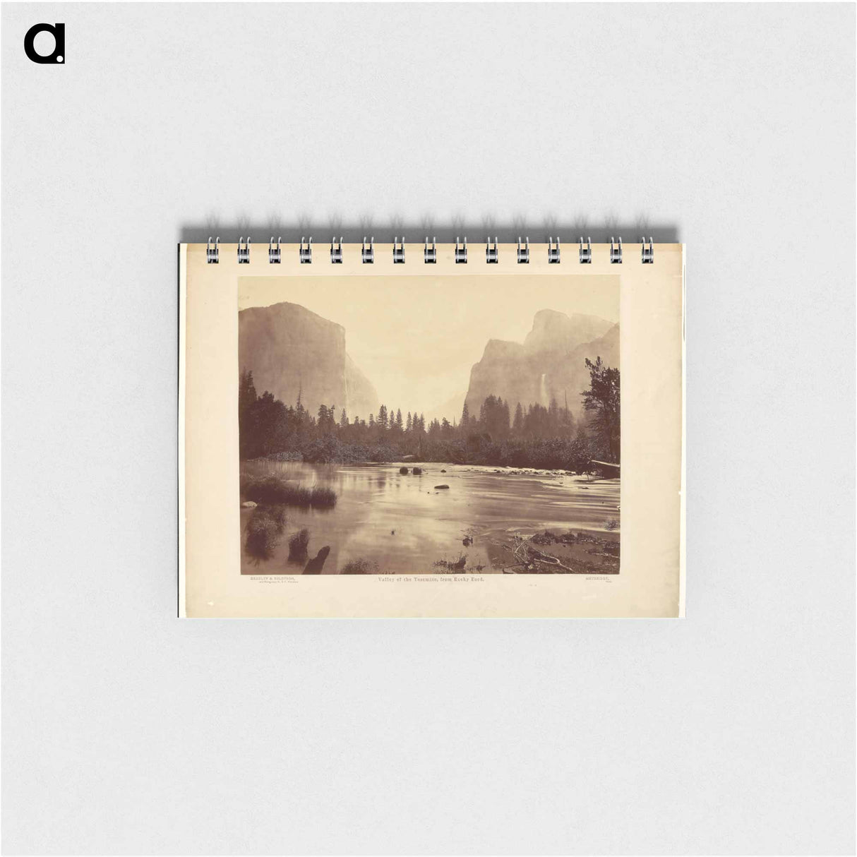 アートメモ帳-Valley of the Yosemite, from Rocky Ford
- エドワード マイブリッジ Memo.
