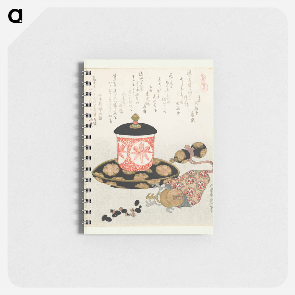 A comparison of Genroku poems and shells - 葛飾 北斎 Memo.