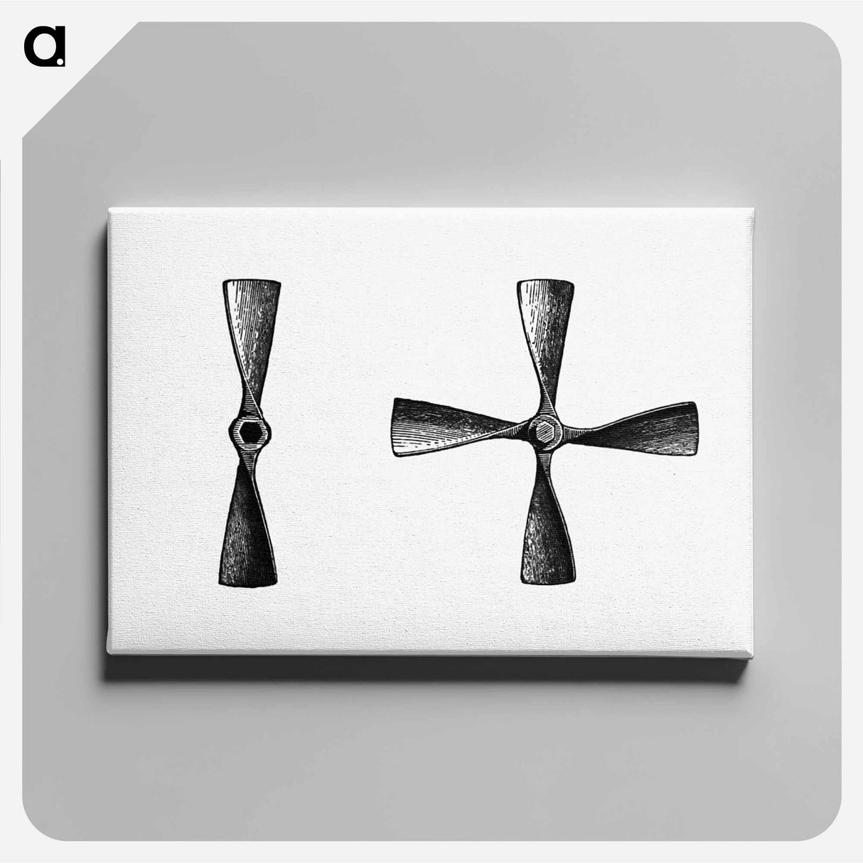 アートパネル-Propeller from Six Weeks Of Vacation
- 大英図書館 Canvas.