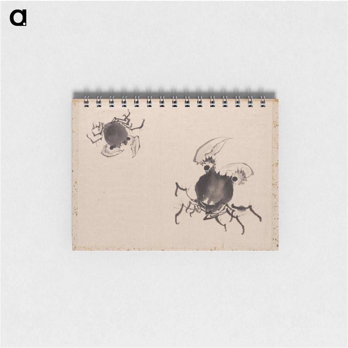 Japanese crab - 葛飾 北斎 Memo.